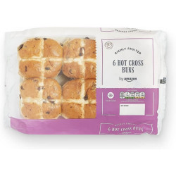 by Amazon 6 Hot Cross Buns, Currently priced at £1.15